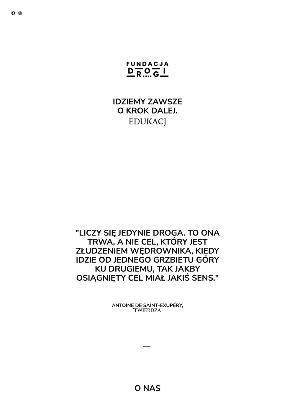 Fundacja Drogi: A Foundation That Documents Its Work